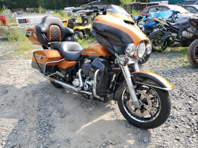 1HD1KEL16EB668105 - 2014 HARLEY-DAVIDSON FLHTK ELECTRA GLIDE ULTRA LIMITED ORANGE photo 1