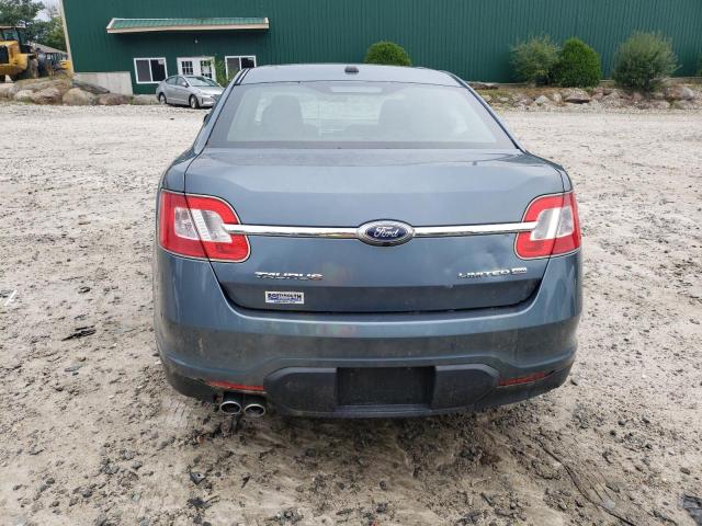 1FAHP2JW0AG160438 - 2010 FORD TAURUS LIMITED TEAL photo 6