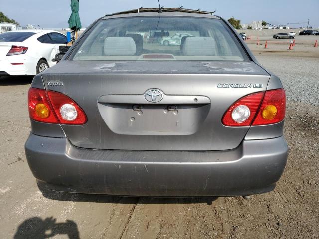 1NXBR32E83Z147006 - 2003 TOYOTA COROLLA CE GRAY photo 6