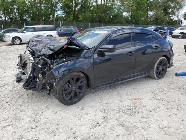 SHHFK7H43JU207228 - 2018 HONDA CIVIC SPORT შავი ფოტო 1