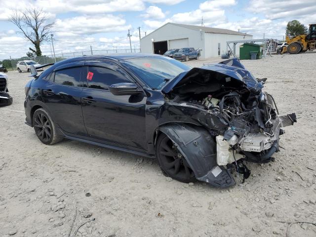 SHHFK7H43JU207228 - 2018 HONDA CIVIC SPORT შავი ფოტო 4