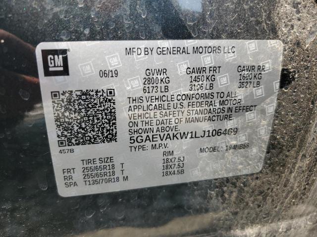 5GAEVAKW1LJ106469 - 2020 BUICK ENCLAVE ESSENCE Grafit foto 13