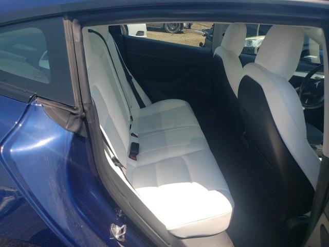 5YJ3E1EB5NF169986 - 2022 TESLA MODEL 3 BLUE photo 10