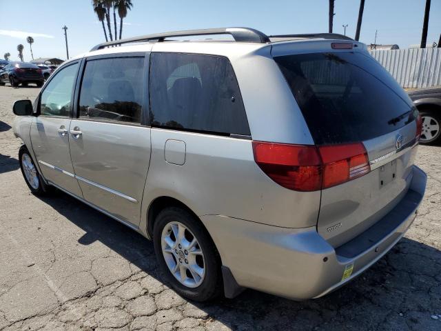 5TDZA22C25S332064 - 2005 TOYOTA SIENNA XLE SILVER photo 2