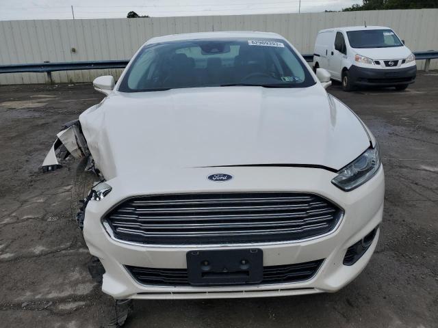 3FA6P0D91ER361734 - 2014 FORD FUSION TITANIUM WHITE photo 5