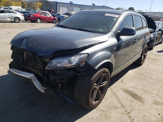 WA1DGAFE2DD011533 - 2013 AUDI Q7 PRESTIGE ნაცრისფერი ფოტო 2