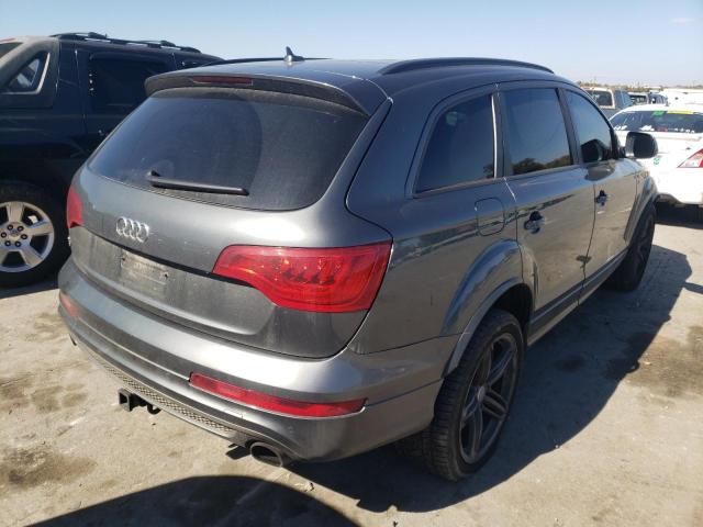WA1DGAFE2DD011533 - 2013 AUDI Q7 PRESTIGE ნაცრისფერი ფოტო 4