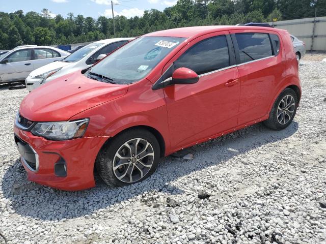 1G1JD6SH2H4168461 - 2017 CHEVROLET SONIC LT RED photo 1