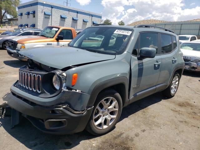 ZACCJABB4JPH69689 - 2018 JEEP RENEGADE LATITUDE GRAY photo 1