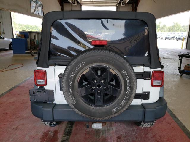 1C4HJWDG5CL107199 - 2012 JEEP WRANGLER U SPORT WHITE photo 6