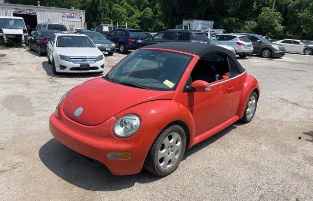 3VWCK21Y73M308627 - 2003 VOLKSWAGEN NEW BEETLE GLS ORANGE photo 2