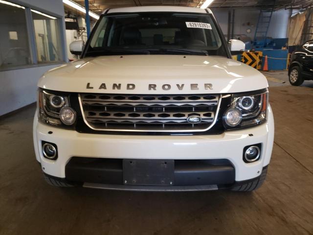 SALAK2V66GA795110 - 2016 LAND ROVER LR4 HSE LUXURY WHITE photo 5