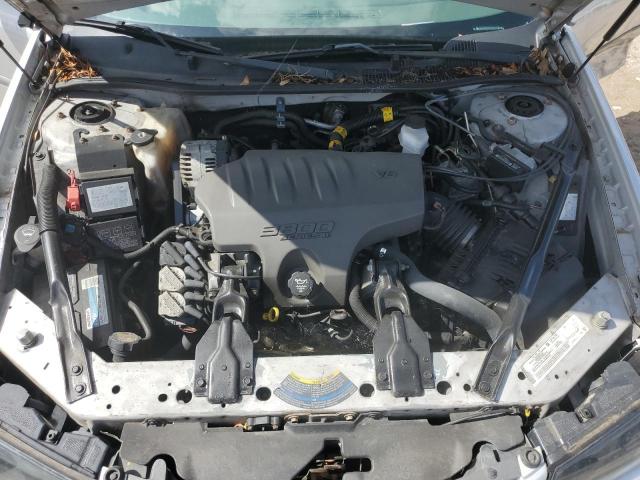 2G1WF52K549242081 - 2004 CHEVROLET IMPALA SILVER photo 11