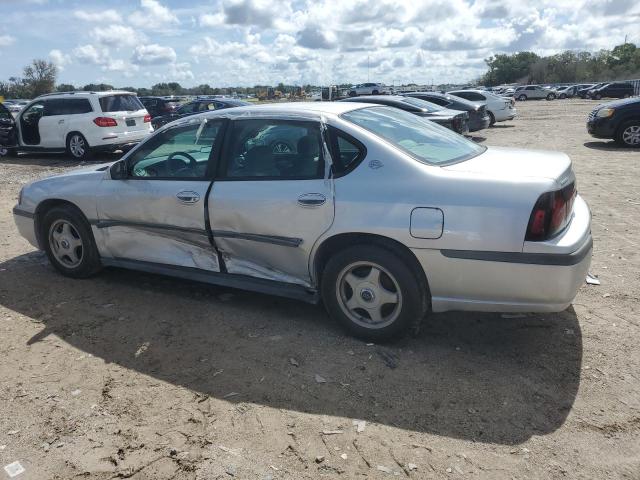 2G1WF52K549242081 - 2004 CHEVROLET IMPALA SILVER photo 2