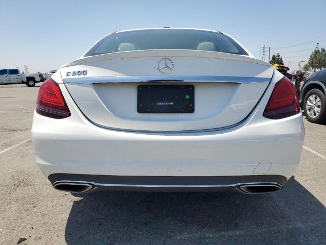 55SWF8DB2KU306915 - 2019 MERCEDES-BENZ C 300 WHITE photo 6