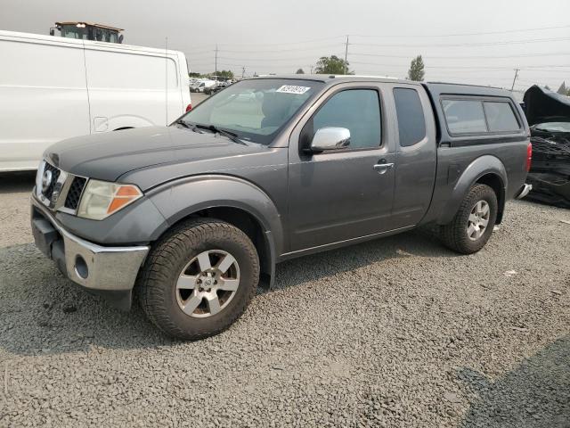 1N6AD06W07C454372 - 2007 NISSAN FRONTIER KING CAB LE GRAY photo 1