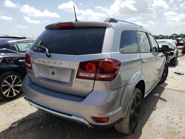 3C4PDCGG0JT490077 - 2018 DODGE JOURNEY CROSSROAD GRAY photo 3