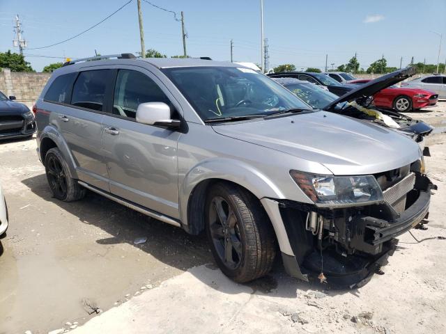 3C4PDCGG0JT490077 - 2018 DODGE JOURNEY CROSSROAD GRAY photo 4