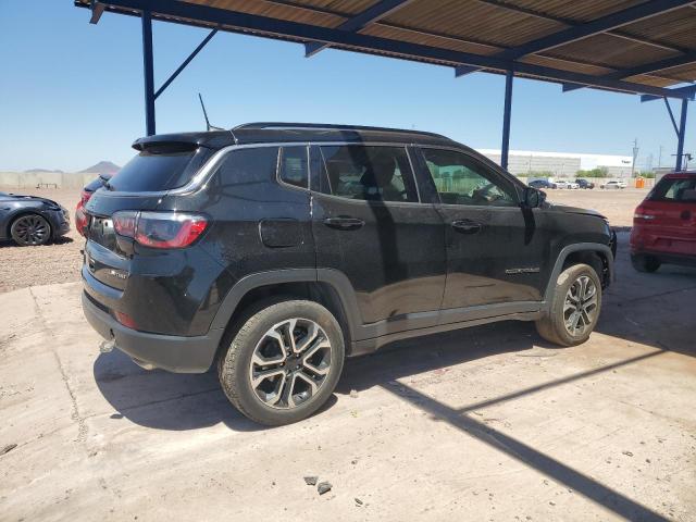 3C4NJDCB3NT226972 - 2022 JEEP COMPASS LIMITED BLACK photo 3