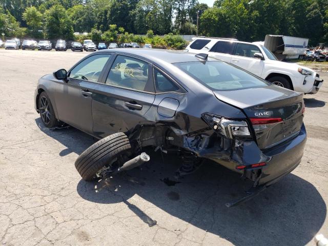 2HGFE2F54NH549943 - 2022 HONDA CIVIC SPORT 灰色 照片 9