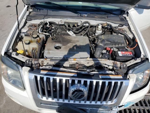 4M2CU293X9KJ06283 - 2009 MERCURY MARINER HYBRID WHITE photo 12