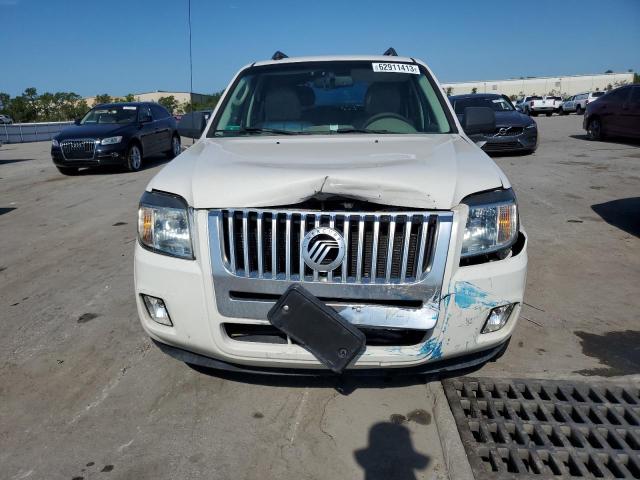 4M2CU293X9KJ06283 - 2009 MERCURY MARINER HYBRID WHITE photo 5