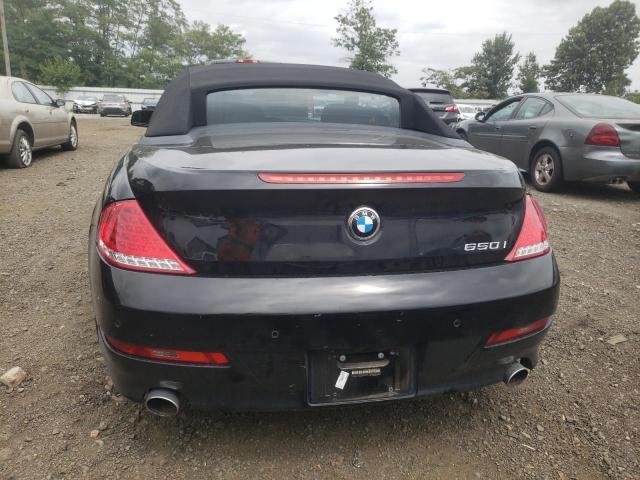 WBAEB535X8CX60545 - 2008 BMW 650 I BLACK photo 6