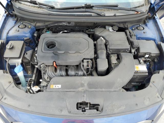 5NPE34AF6FH242651 - 2015 HYUNDAI SONATA SPORT BLUE photo 11