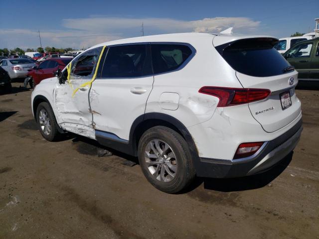 5NMS3CAD3LH232941 - 2020 HYUNDAI SANTA FE SEL WHITE photo 2