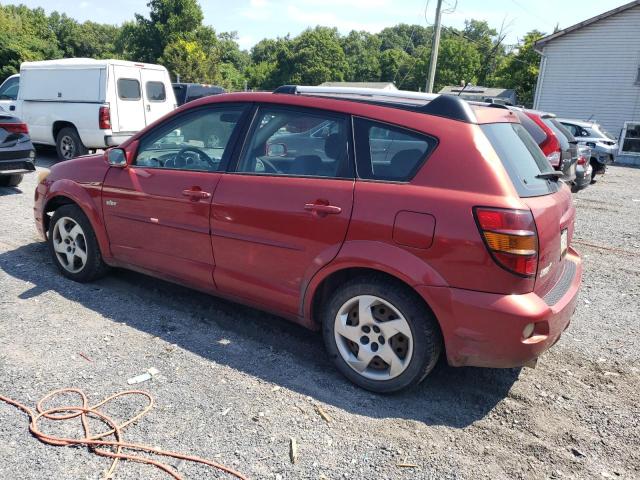 5Y2SL63875Z449439 - 2005 PONTIAC VIBE RED photo 2