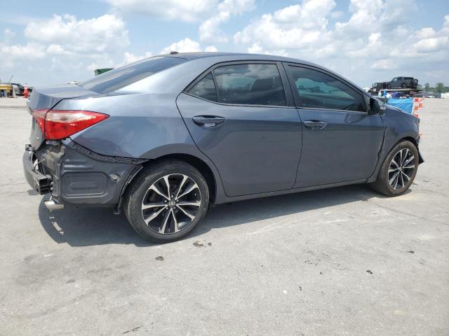 2T1BURHE1KC216823 - 2019 TOYOTA COROLLA L GRAY photo 3