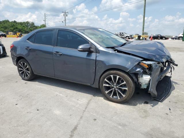 2T1BURHE1KC216823 - 2019 TOYOTA COROLLA L GRAY photo 4