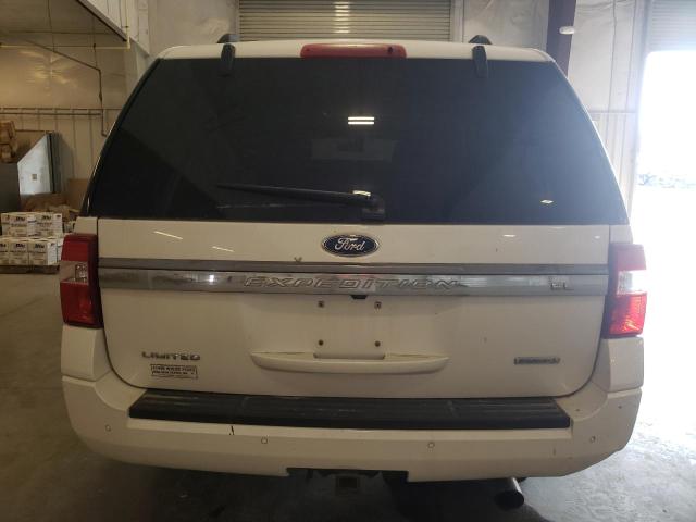 1FMJK2AT9FEF01107 - 2015 FORD EXPEDITION EL LIMITED WHITE photo 6