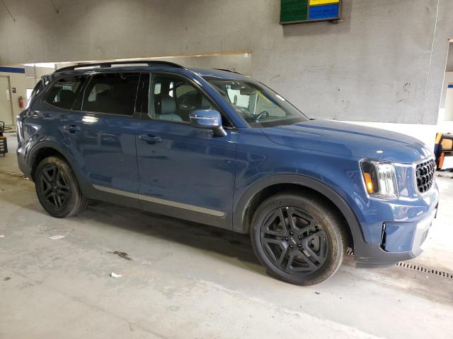 5XYP3DGC3PG345752 - 2023 KIA TELLURIDE EX BLUE photo 4