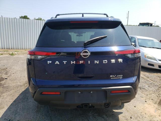 5N1DR3BD8NC242075 - 2022 NISSAN PATHFINDER SV BLUE photo 6