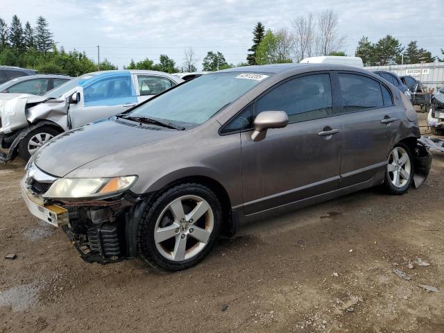2HGFA1F69AH002546 - 2010 HONDA CIVIC LX-S GRAY photo 1