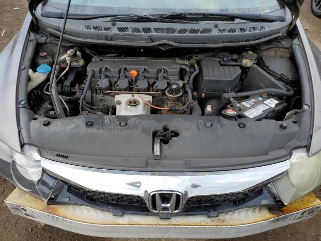 2HGFA1F69AH002546 - 2010 HONDA CIVIC LX-S GRAY photo 11