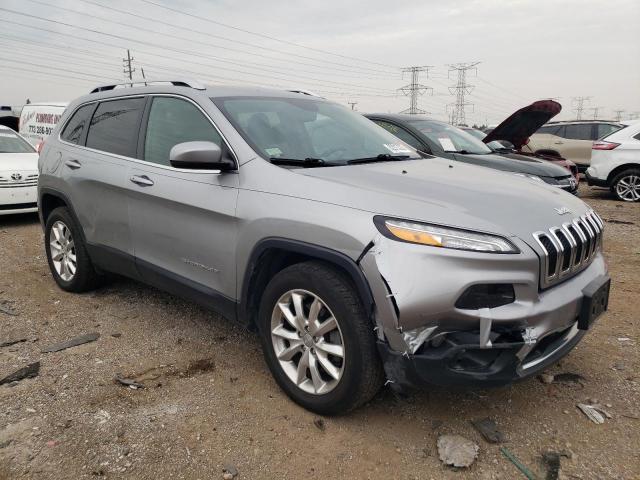 1C4PJMDBXGW261500 - 2016 JEEP CHEROKEE LIMITED GRAY photo 4