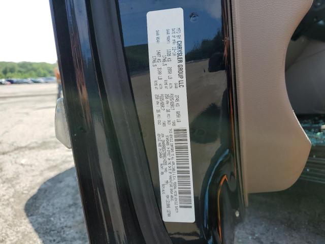 2A4RR8DG7BR614355 - 2011 CHRYSLER TOWN & COU TOURING L BLACK photo 12