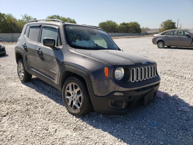 ZACCJBBB7JPH66193 - 2018 JEEP RENEGADE LATITUDE BROWN photo 1