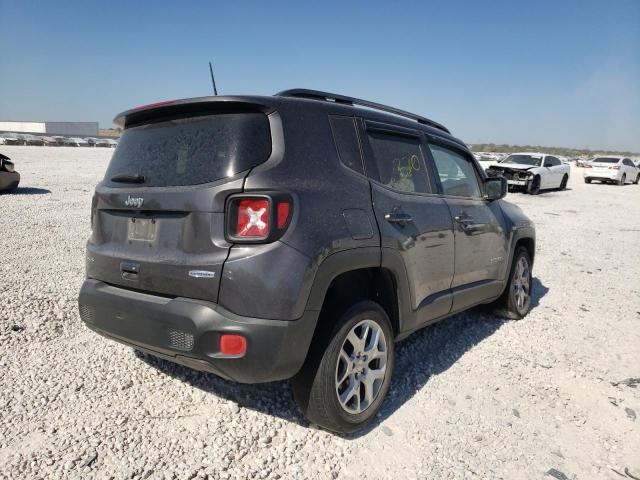 ZACCJBBB7JPH66193 - 2018 JEEP RENEGADE LATITUDE BROWN photo 4