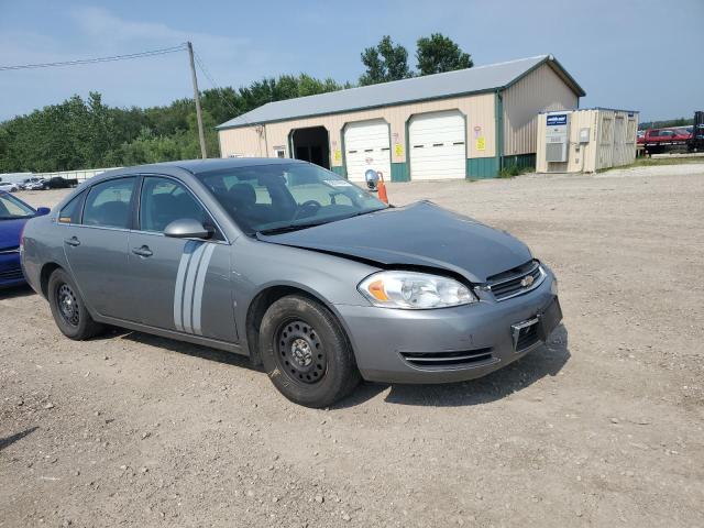 2G1WS553481368131 - 2008 CHEVROLET IMPALA POLICE GRAY photo 4