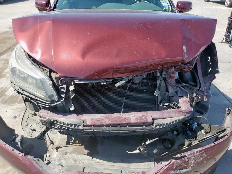 1HGCR2F86EA200721 - 2014 HONDA ACCORD EXL MAROON photo 11