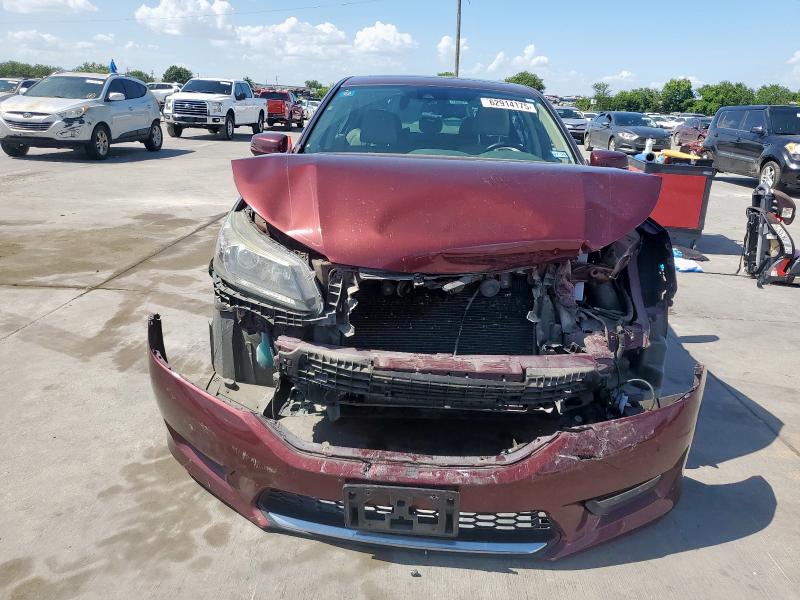 1HGCR2F86EA200721 - 2014 HONDA ACCORD EXL MAROON photo 5