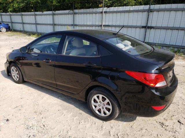 KMHCT4AEXDU479284 - 2013 HYUNDAI ACCENT GLS BLACK photo 2