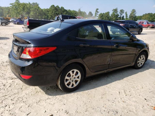 KMHCT4AEXDU479284 - 2013 HYUNDAI ACCENT GLS BLACK photo 3