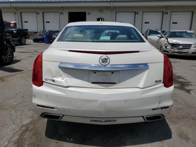 1G6AR5S3XE0155213 - 2014 CADILLAC CTS LUXURY COLLECTION WHITE photo 6