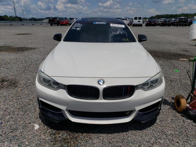 WBA4B1C57FD955417 - 2015 BMW 435 I GRAN COUPE WHITE photo 5