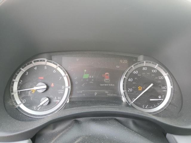 5TDGZRBH0NS256462 - 2022 TOYOTA HIGHLANDER XLE WHITE photo 9