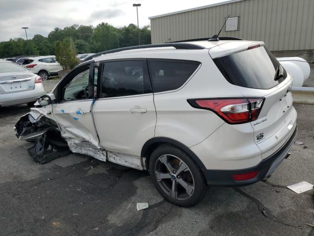 1FMCU9HD4JUB66217 - 2018 FORD ESCAPE SEL WHITE photo 2